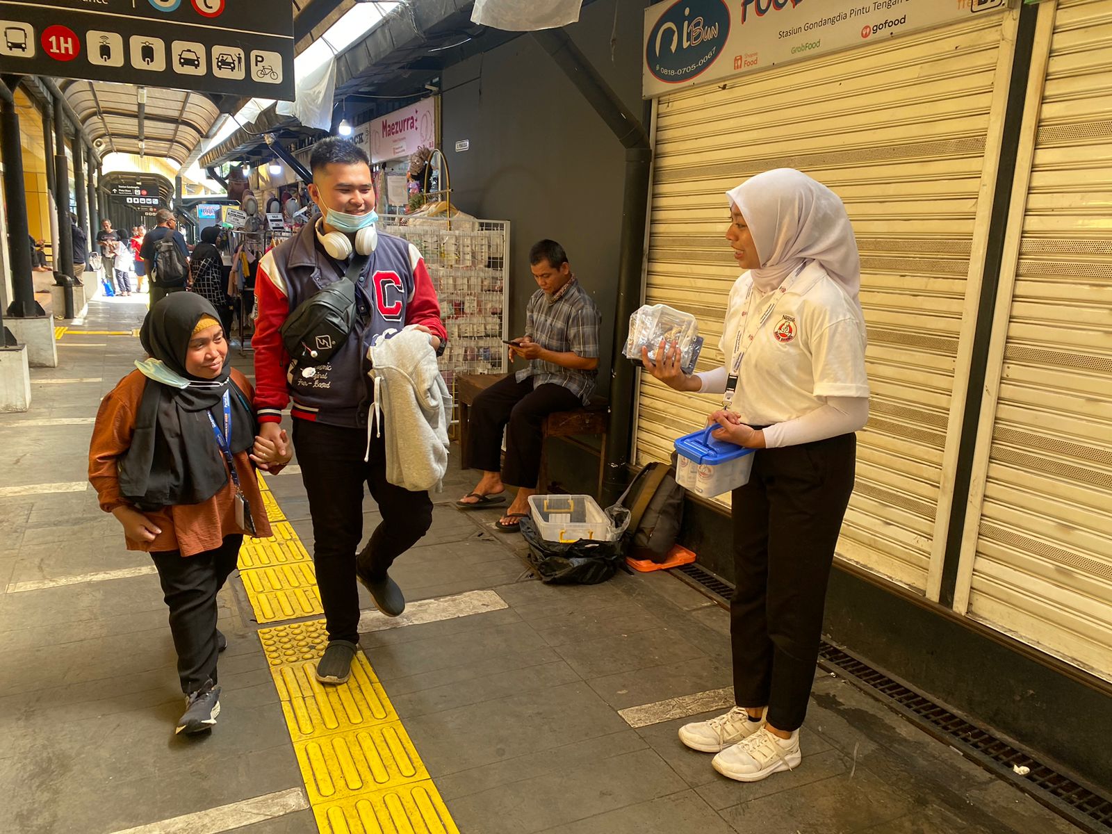 <div>Our team is currently offering products to consumers.</div>